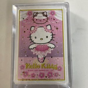 Vintage Hello Kitty Sanrio Ballerina 🩰playing cards